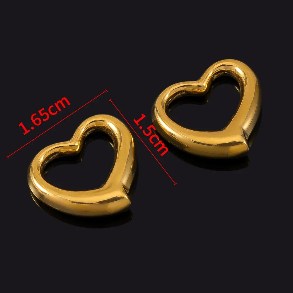 2/5/10 stücke Edelstahl Zirkon Anhänger Herz Blume Charms Für DIY Schmuck Machen Armband Handgemachte Accessoires Großhandel