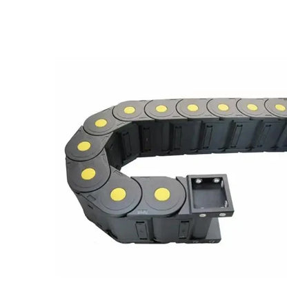 Kabelkette 25*25 38 50 57 77 103mm Brückentyp Schleppkette Kunststoff-Schleppkette für CNC-Graviermaschinen ﻿