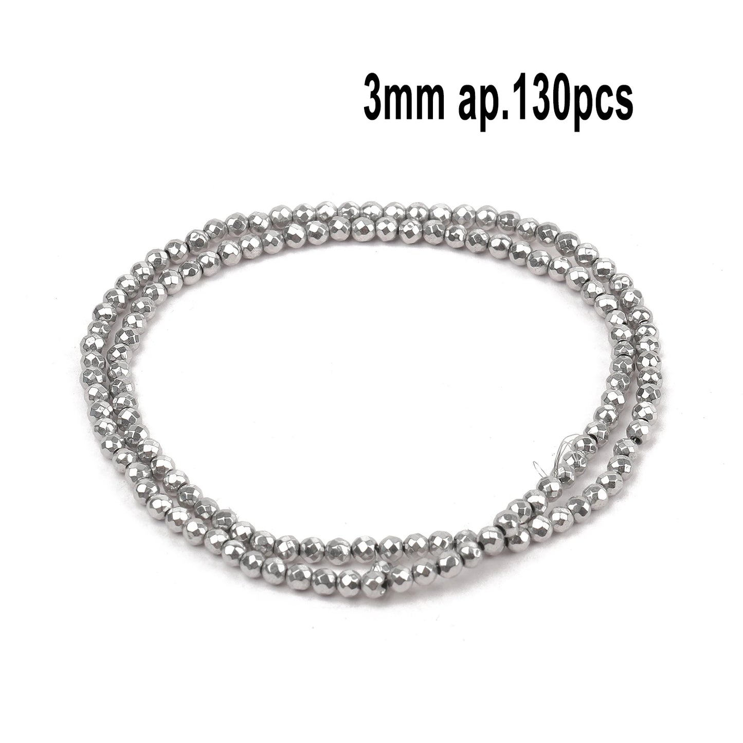 Großhandel AAA Rhodium Hämatit Perlen Charms Herz Stern Rohr Facettierte Runde Unregelmäßige Geometrische Form Perlen Für Schmuck Machen