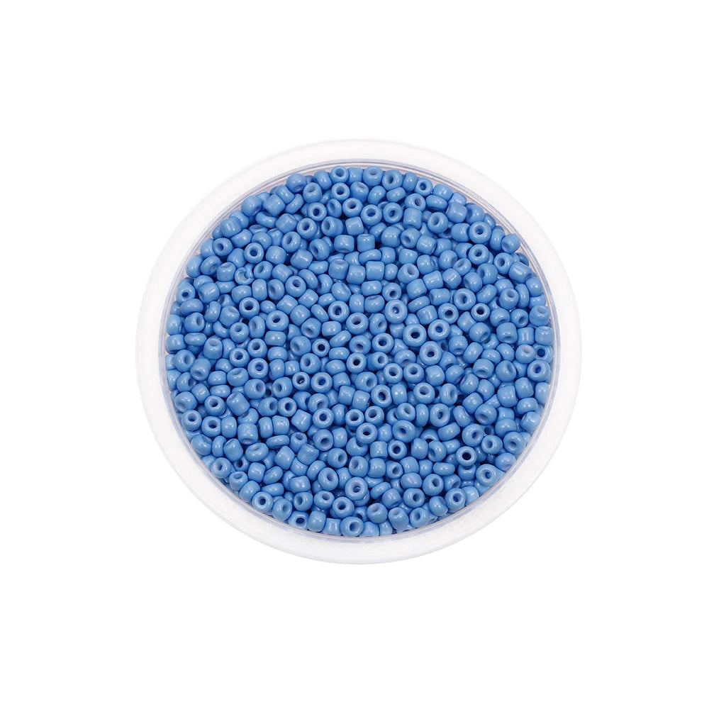 300/600 Stück 3/4 mm Charm-Glasperlen, tschechische Rocailles, kleine runde lose Perlen für DIY-Schmuckherstellung, Ohrringe, Armbänder, Großhandel