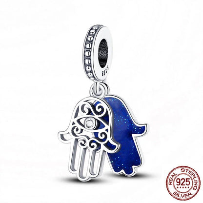 Heißer Verkauf 925 Silber Farbe Evil Eye Charm Dämon Auge Perle Für Original Armband & Armreif DIY Machen Mode Schmuck geschenk