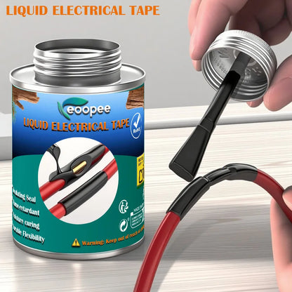 Flüssiges Isolierband – wasserdichte Isolier-Dichtmittelpaste für schnelle Reparatur, UV-Schutz, Heimdraht- und Kabelpflege