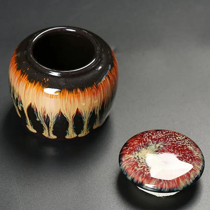 Ceramic Pet Urns Personalized Cremation Burial Coffin Hamster Ashes Container Cat Dog Deceased Pet Souvenir