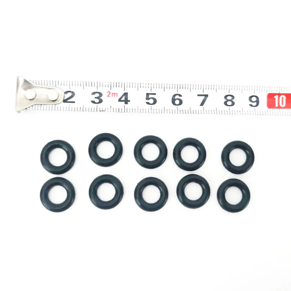 KegLand 10 Stück Pfosten-/Tauchrohr-O-Ring, schwarze Dichtung, Bierzubehör, Bar-Werkzeuge, Heimbrauen