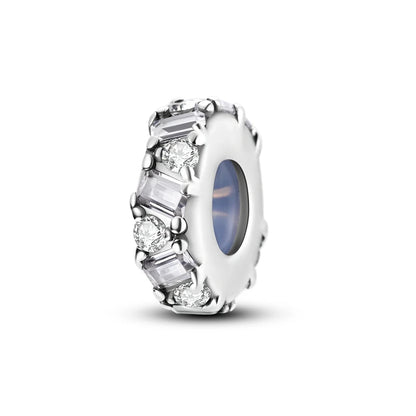 Charm Heiße Verkäufe 925 Sterling Silber Charms Perlen CZ Pave Runde Clip Charms Fit Original Armband Halskette Charms Schmuck Geschenk