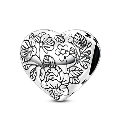 Heißer Verkauf Charms Perlen 925 Sterling Silber Farbe Bogen Kreuz Lebensbaum Perlen Fit DIY Original Armreif Charme Anhänger Schmuck