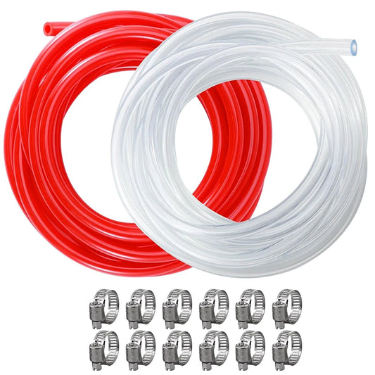 Kegerator CO2 Gasleitung Bierrohr 3m Gas schlauch 3m Bier leitung mit Schlauchs chelle zum Selbst brauen Bierturm Bierfass