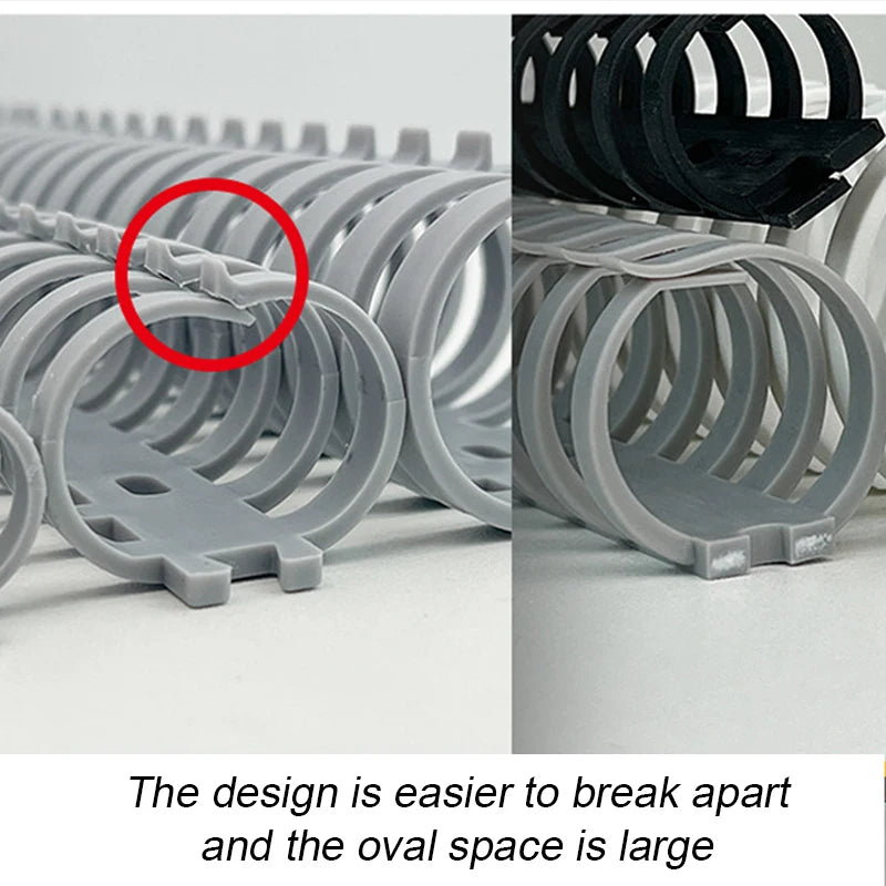 Kabel-Raceway-Organizer, Wire Hider, selbstklebendes Verkabelungsmanagement unter dem Schreibtischen-Tablett, Kanal-PVC-Verkabelungskanäle, Kabelschutz