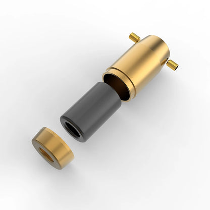 Audiocrast CT4021G Ring-Audiokabel, magnetischer Ringfilter, kreisförmige Blende, aufsteckbarer EMI-RFI-Filter, um einrastbares Ferrit-Nickel