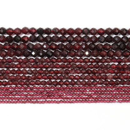 2 3 4mm natürliche facettierte Citrin Opal Jade Onyx Edelstein Perlen runde Mineral perlen für Schmuck herstellung DIY Armband Zubehör