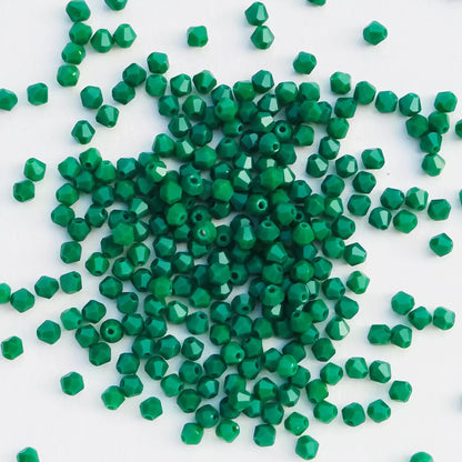 100pcs 4mm glänzende facettierte österreich Kristall perlen Bicone Perlen lose Spacer Perlen für Schmuck machen DIY Armband Halskette Anhänger