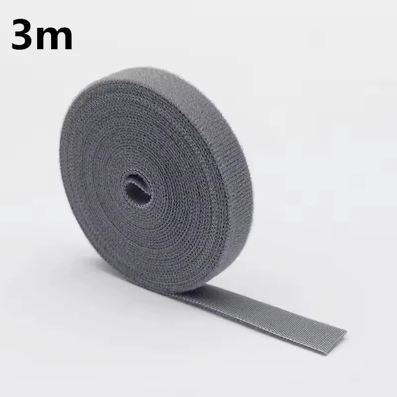 1/5M Kabel Organizer Kabel Management Draht Wickler Band Kopfhörer Maus Kabel Management Krawatten Schutz Für iPhone Xiaomi Samsung