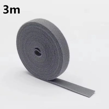 1/5M Kabel Organizer Kabel Management Draht Wickler Band Kopfhörer Maus Kabel Management Krawatten Schutz Für iPhone Xiaomi Samsung