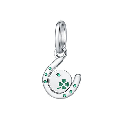 Anhänger aus 925er-Sterlingsilber, grüne Serie, Blumenbaum, Apfel-Anhänger, DIY, feine Perlen, passend für Original-Charms-Armbänder, Damenschmuck, Diy