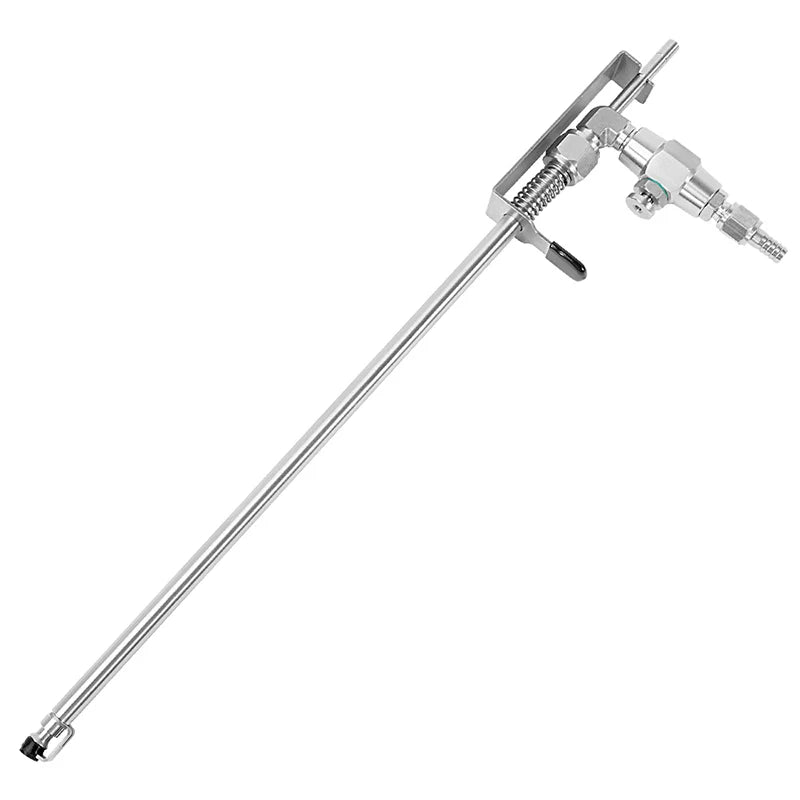 Edelstahl Flasche Füllstoff Bier Pistole, Homebrew Bier Fass Co2 Füllung Abfüllung Gerät Kohlensäure Kit, einhand Intuitive Bedienung