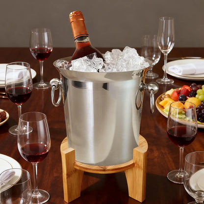 Getränke Spender Stehen Runde Basis Holz Party Liefert Wasser Saft Krug Spender Basis Für Restaurant Bar Hochzeit