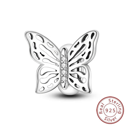 Charm Heiße Verkäufe 925 Sterling Silber Charms Perlen CZ Pave Runde Clip Charms Fit Original Armband Halskette Charms Schmuck Geschenk