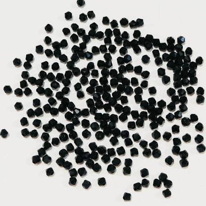 100pcs 4mm glänzende facettierte österreich Kristall perlen Bicone Perlen lose Spacer Perlen für Schmuck machen DIY Armband Halskette Anhänger