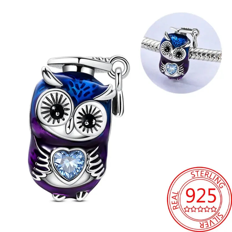 Exquisiter kleiner Affe aus 925er-Sterlingsilber, umarmender roter Herz-Anhänger, passend für Armbänder, Halsketten, Party-Paarung mit handgefertigten Geschenken