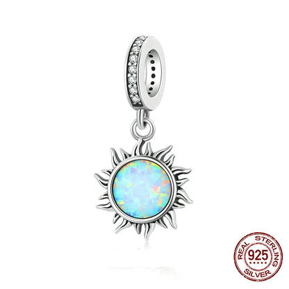 WOSTU 925 Sterling Silber Tier Cat Charm Anhänger Herz Familie Marienkäfer Bee Perlen Fit Original Armband DIY Schmuck Für Frauen