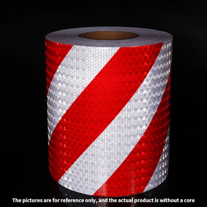 Reflektierendes Sicherheitswarnband, selbstklebender, glänzender Twill-Druck für die Fahrzeugwarnung, reflektierendes Klebeband