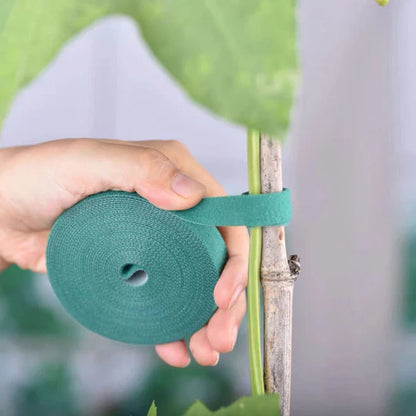 Verstellbare, selbstklebende Pflanzenbinder für den Garten, Nylon-Pflanzenverband, Gartenhakenschlaufe, Bambusrohrwickel, Unterstützung für Gartenzubehör