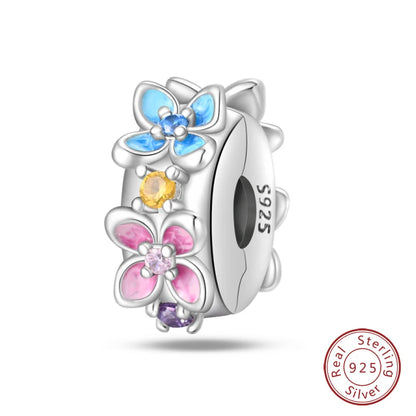 Passend für Qikaola 925 Original-Armbänder, blauer Zirkon, Eule, leuchtende Meeresschildkröte, Oktopus, 925er Silber, Charms, Perlen, DIY, Geburtstag, Schmuck, Geschenk