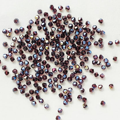 100pcs 4mm glänzende facettierte österreich Kristall perlen Bicone Perlen lose Spacer Perlen für Schmuck machen DIY Armband Halskette Anhänger