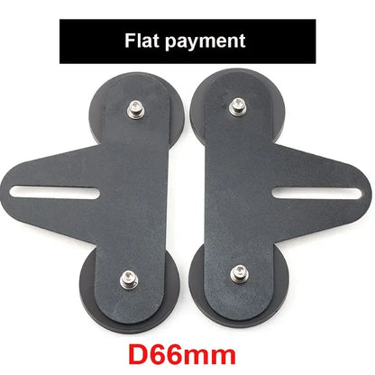 2 Stück starke magnetische Halterungen (D66mm, D88mm) für LED-Lichtleisten am Autodach, Halterung für Arbeitsleuchten, geeignet für SUV und ATV