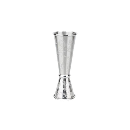 Edelstahl-Cocktail-Jigger, 30/60 ml, doppelseitiger Messbecher, Barkeeper, Werkzeug, Bar-Zubehör, Gold, Silber, Kupfer, 20/40 ml Becher