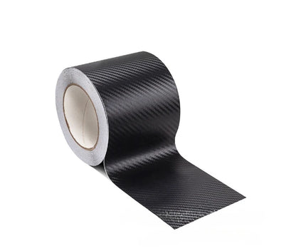Nano Carbon Faser Auto Körper Film DIY Paste Schutz Streifen Auto Tür Sill Wasserdichte Schutz Film Seite Spiegel Anti Scratch Band