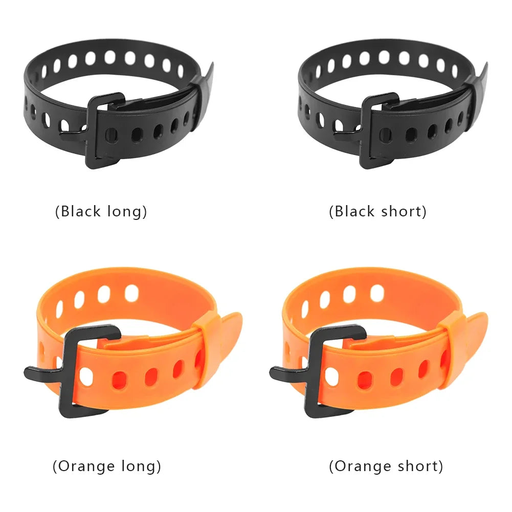1-10Pcs Reise Gebunden Gürtel Langlebig Gummi Fracht Krawatte 30/45cm Unten Gepäck Wimpern Gürtel strap Camping Wandern Fracht Lagerung Gürtel Schnalle
