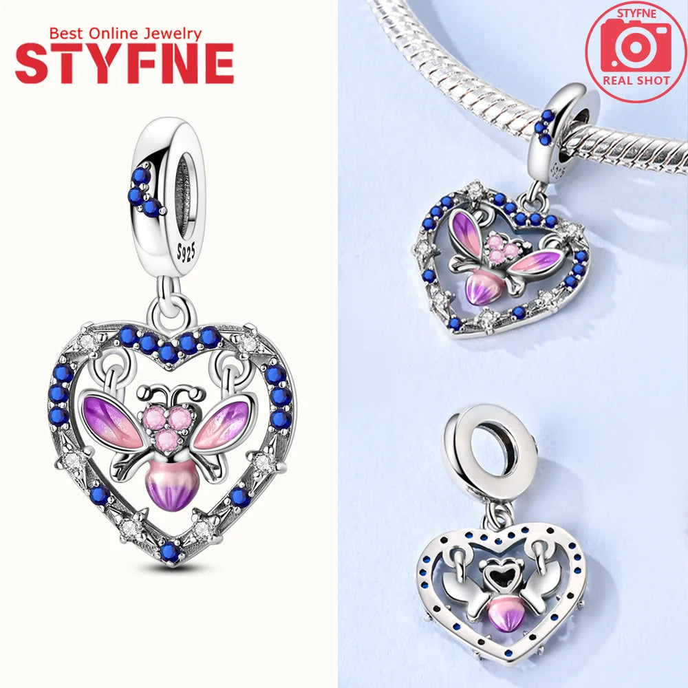 2025 S925 Silber Unendlichkeit Liebe Baumeln Charms Wie Schlange Verwickeln Perlen Fit Original Armband Diy Zubehör Edlen Schmuck Geschenke