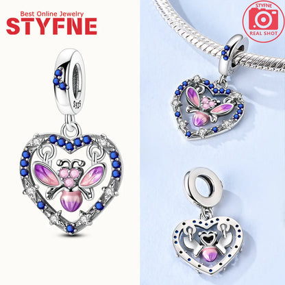 2025 S925 Silber Unendlichkeit Liebe Baumeln Charms Wie Schlange Verwickeln Perlen Fit Original Armband Diy Zubehör Edlen Schmuck Geschenke