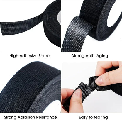 Isolierband, hitzebeständig, Kabelbaumbündel, Isolierung, automatische Verkabelung, Stoff, Stoffwickel, wasserdichter Kabel-Organizer, Klebebänder