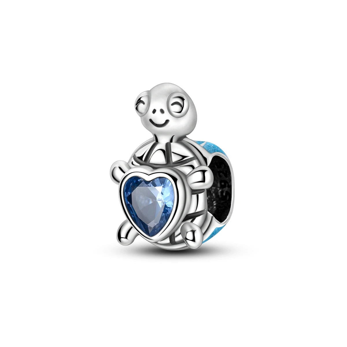 Neue Sommer 925 Sterling Silber Charms Perlen Anhänger Ozean Schildkröte Strand Obst Shell Blau Charme DIY Frauen Armband Schmuck Geschenk