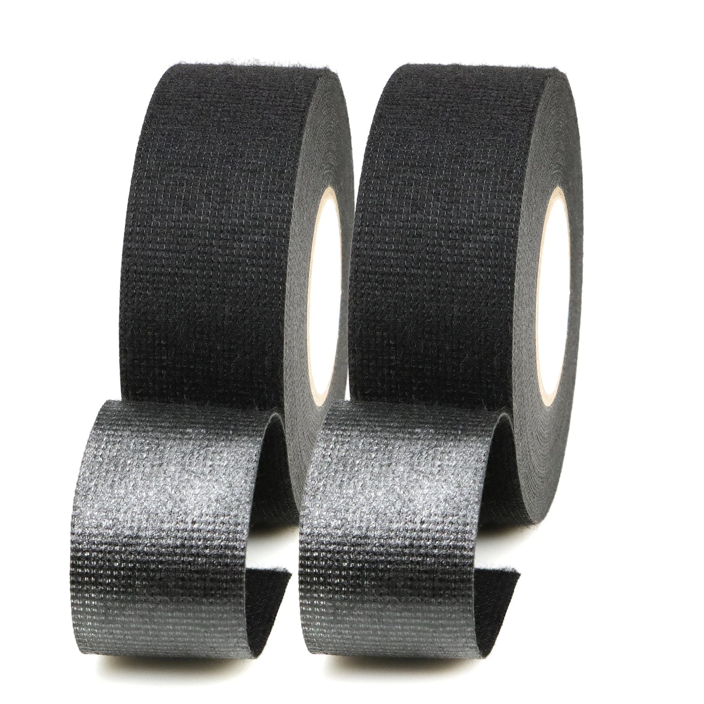 Schwarzes Hitzebeständiges Elektrisches Klebeband 9mm - 50mm Kabelbaum-Isolierband Automotive Stoffband Geräuschdämpfendes Klebeband