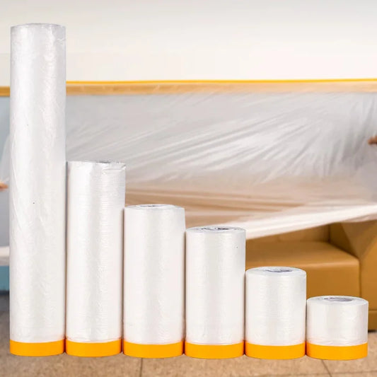 Abdeckfolie und Schutzfolie aus Papier, selbstklebendes Malerband, Heimdekoration, dünne Folie für Autolackierung