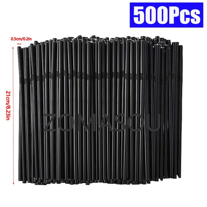 50/3000/5000pcs Trinkhalme bunte Hochzeits feier Milch Tee Bar Küche Cocktail Getränk Stroh nach Hause Cola Stroh Großhandel
