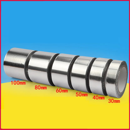 300mm breiter thermisch beständiger Kanal repariert hoch temperatur beständiges Folien klebeband nützliches Aluminium folien klebeband
