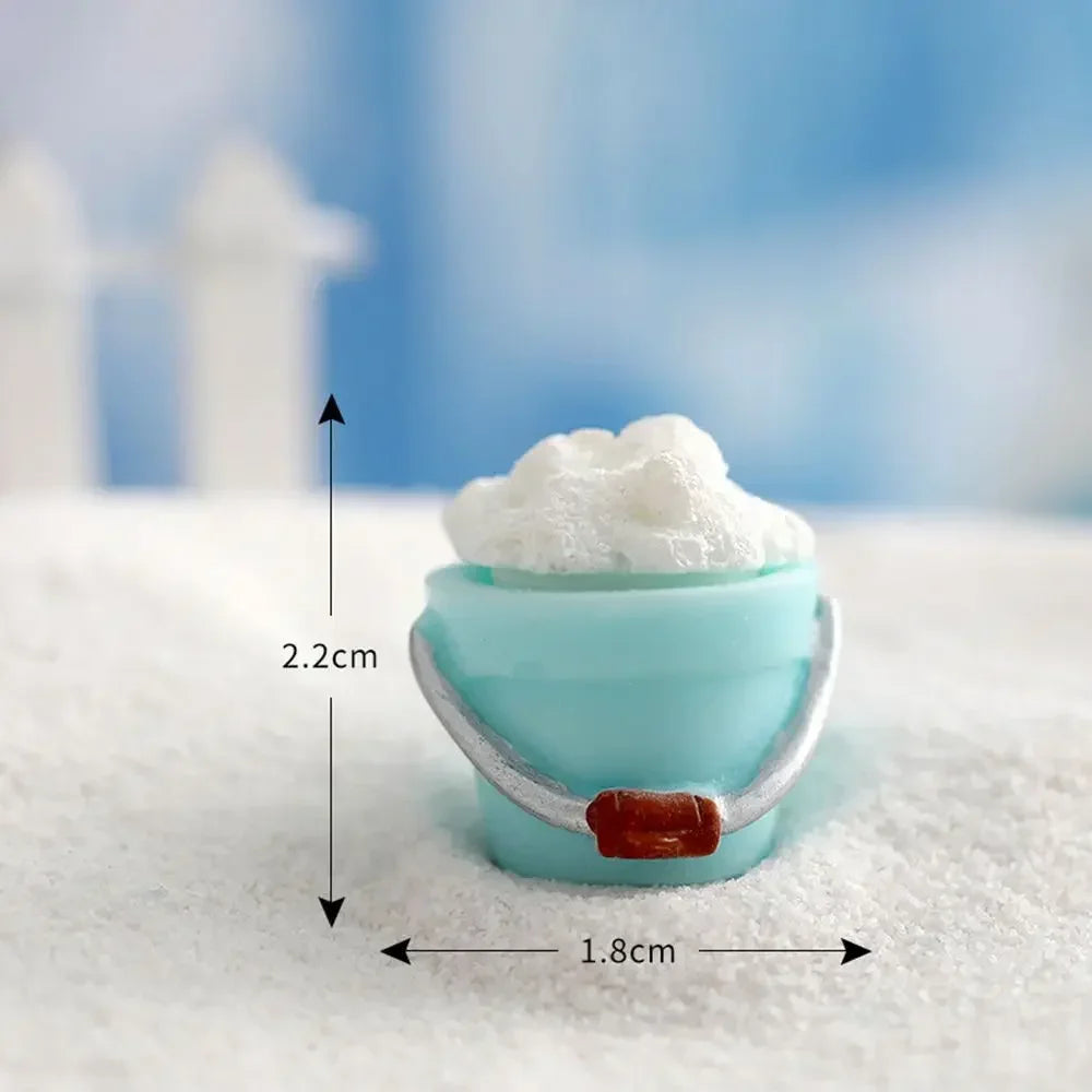 Figuren Miniatur Niedlicher Schneemann Hase Weihnachtskaninchen Mikrolandschaft Ornament Schreibtischzubehör Feengarten Heimdekoration