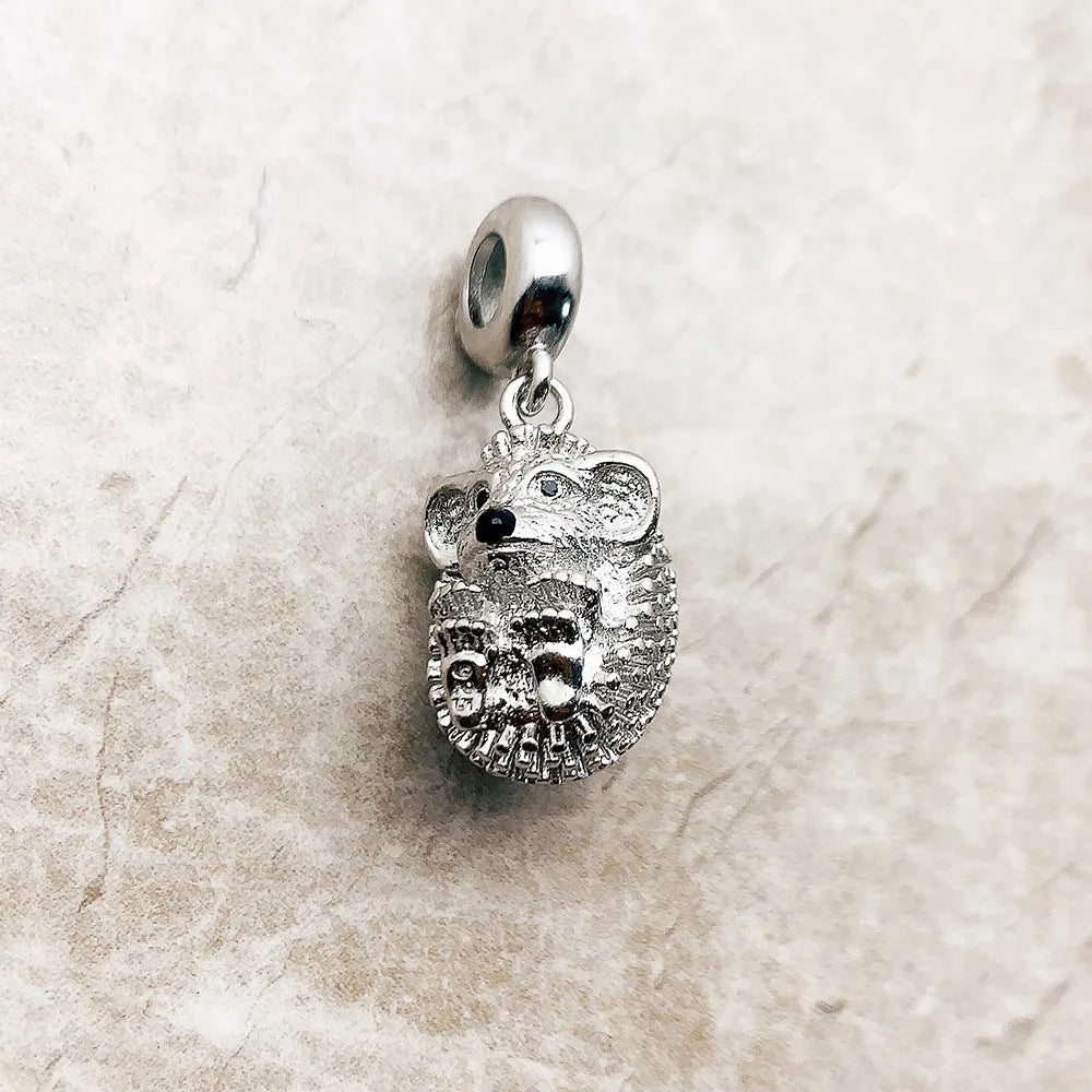 Heißer Modeschmuck, süßer Igel-Anhänger, Pullover, 925er Sterlingsilber, Geschenk für Damen und Herren