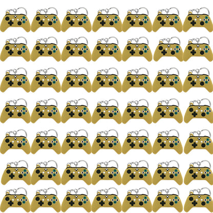 50PCS Schlüsselbund für Jungen Männer Gamepad Schlüsselring Joystick Game Controller Schlüssel Zubehör fit Handtasche Schlüssel Anhänger Freunde Schlüssel geschenke