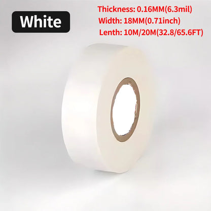 10/50/100 Rollen 10 m/20 m farbiges elektrisches Isolierband, elektrische Verkabelung sicher mit PVC-Vinyl für den Innen- und Außenbereich, zum Binden