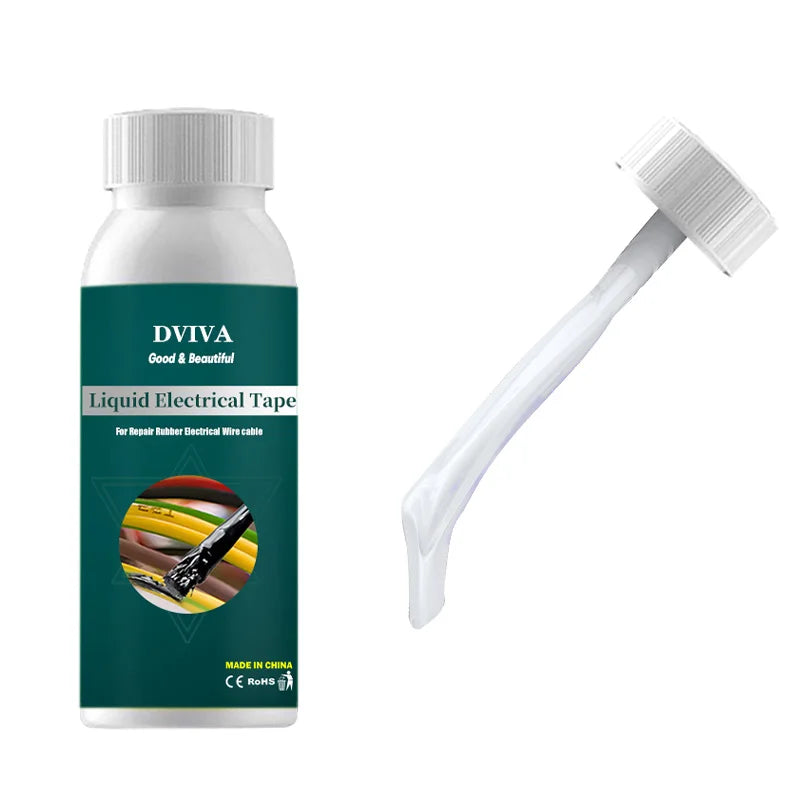 Flüssiges Isolierband, wasserdichte Isolierpaste, Dichtmittel, Draht, Kabel, Mantel, Fixlinie, Kleber, Reparaturkleber, Isolierkleber, 15–300 ml