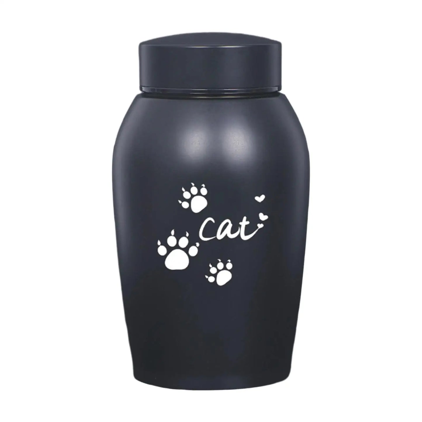 Dog Cat Ashes Stainless Steel Pet Urn Funeral Cremation Urn Pet Burial Memorial Keepsake Box Kitty Kitten