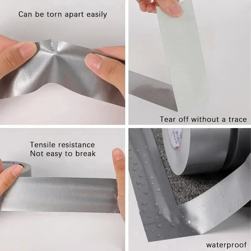 Super klebriges Stoffklebeband – robust, wasserdicht und UV-beständig, industrieller Klebstoff für Teppichbindung, Bodenreparatur