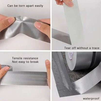 Super klebriges Stoffklebeband – robust, wasserdicht und UV-beständig, industrieller Klebstoff für Teppichbindung, Bodenreparatur