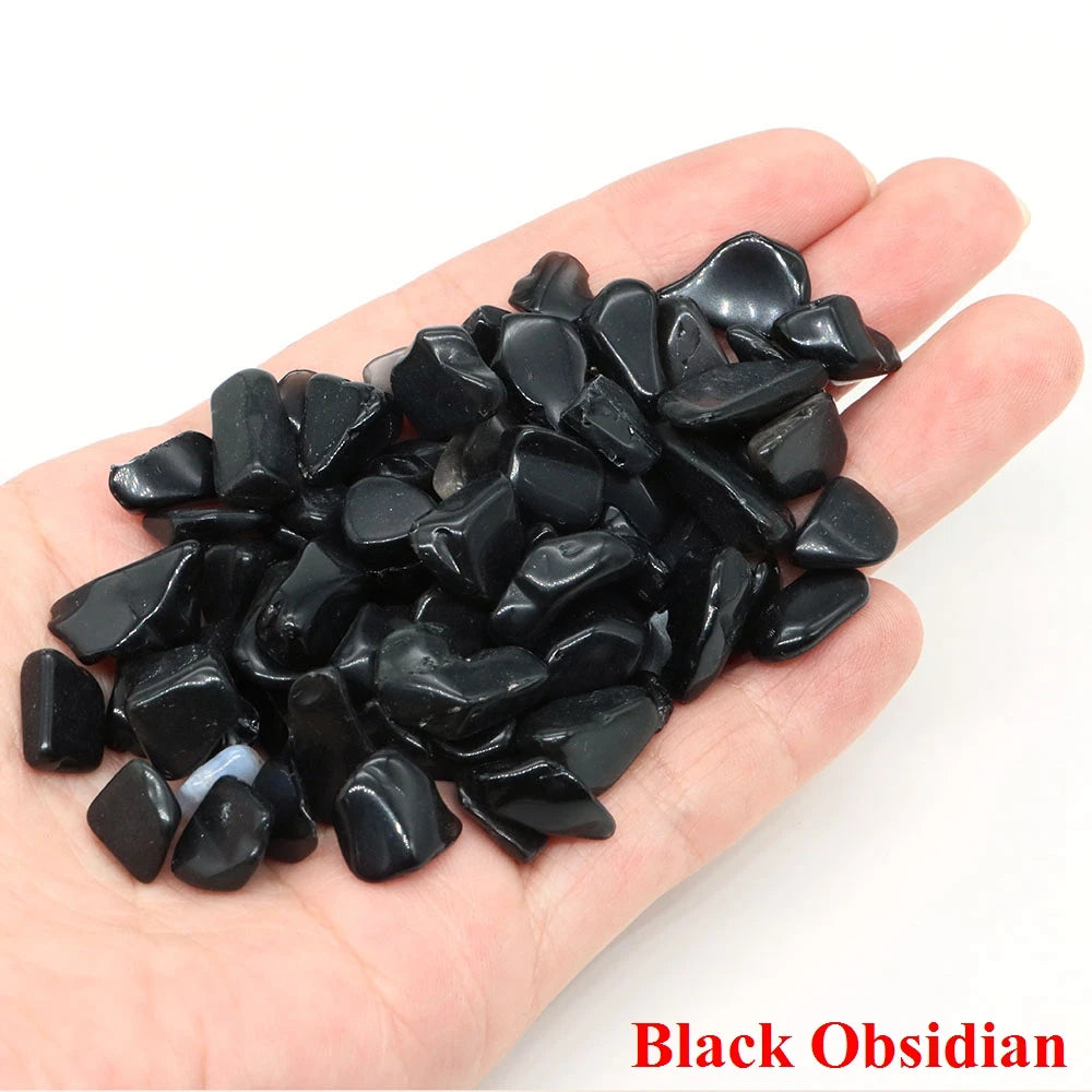 Natürliche Steine Kies Kristalle Chip Quarz Erz Mineralien Reiki Heilung Trommelachate Probe Aquarium Home Dekoration