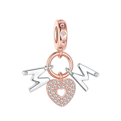 925 Sterling Silber Familie Schmetterling Flugzeug baumeln Perlen passen original Pandora Charms Armbänder DIY Perle Frauen Schmuck herstellung